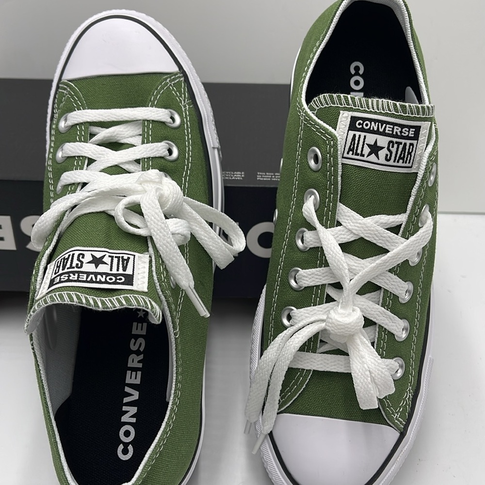 Converse Chuck Taylor Low Top Platform Sneaker - Green - Picture 12 of 16